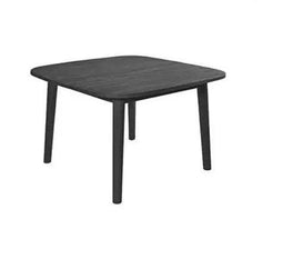 Max luuk - Lennon tafel 120x120x76 cm teak charcoal finish