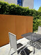 Geroba - Gerofence cortenstaal L100 x B5 x H200 cm