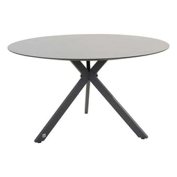 4so - Locarno tafelblad HPL slate antraciet 130 cm dia. 4SO