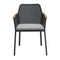 Oosterik home - Galena dining stoel midnight grey mesh