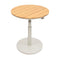 Oosterik home - Padroni verstelbare bijzettafel sunny creme teak dia. 59 cm