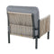 Oosterik home - Sidney lounge stoel midnight grey