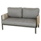 Oosterik home - Sidney lounge 2-zitsbank midnight grey