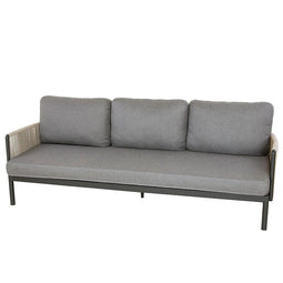 Oosterik home - Sidney lounge 3-zitsbank midnight grey