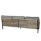 Oosterik home - Sidney lounge 3-zitsbank midnight grey