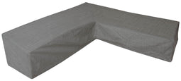Eurotrail - L-vormige loungesethoes Cantonic 270x270x100/70 cm grijs