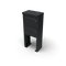 Geroba - Multibox brievenbus 1 breed 2 hoog zwart