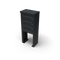 Geroba - Multibox brievenbus 1 breed 4 hoog zwart