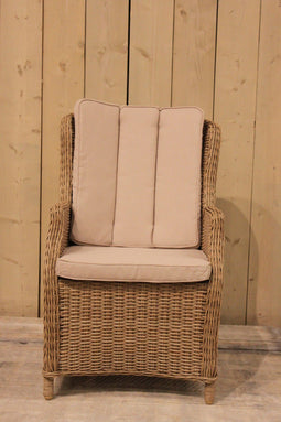 Eurofleur aanbieding - Darwin verstelbare stoel rattan grey