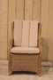 Eurofleur aanbieding - Darwin verstelbare stoel rattan grey