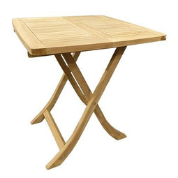 Buitengewoon de boet - Teak Bijzettafel - 70x70