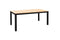 Yoi - Arashi dining table 169x90cm. alu black/teak