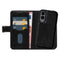 Mobilize 2in1 Magsafe Compatible Gelly Wallet Case Samsung Galaxy S25 Edge 5G Black