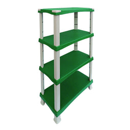 Bama Futuro Opbergsysteem 4 Planken 80x40x137 cm Groen