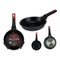 Pan Kinvara Molten Zwart Aluminium Bakeliet