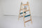 ILLER-LEITER 1104-7 - Brede Sport Trapladder - Professioneel - Hout - 2x4 Sporten