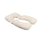 doomoo Maxxy Zwangerschaps- en voedingskussen - XXL-formaat - Ultra comfortabel, beige