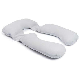 doomoo Maxxy Zwangerschaps- en voedingskussen - XXL-formaat - Ultra comfortabel, grijs