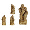 Decoratieve figuren Gorilla Gouden 20,5 x 47 x 23,5 cm