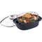 GSW Cocotte met frituurmand en deksel - 40 x 25 cm - Koolstofstaal - Alle warmtebronnen inclusief...