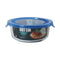 Hermetische Lunchtrommel Quttin Blauw Transparant 650 ml (6 Stuks)