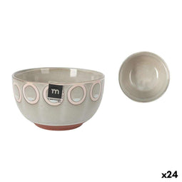Kom La Mediterránea Almudena Grijs Ø 13,5 cm (24 Stuks)