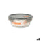 Hermetische Lunchtrommel MasterChef Grijs Transparant Rond 970 ml (6 Stuks)