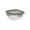 Hermetische Lunchtrommel MasterChef Grijs Transparant Vierkant 1,1 L (6 Stuks)