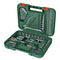Bosch Advanced 132-delige handgereedschapset (voor zware bevestigingsklussen; sleutels/ratels/sch...