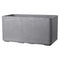 Muret Plantenbak - DEROMA - Cosmo - Asgrijs - Met waterreservoir - Wielen - 78 cm