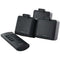 CHACON Set 3 mini buitenstopcontacten Aan / Uit - 3000W - FR + Afstandsbediening