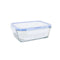 Hermetische Lunchtrommel LAV Grijs Transparant 0,8 L (12 Stuks)