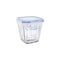 Hermetische Lunchtrommel LAV Blauw Transparant 700 ml (8 Stuks)