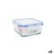 Hermetische Lunchtrommel LAV Blauw Transparant 0,72 l (12 Stuks)