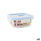 Hermetische Lunchtrommel Quttin Boho Transparant 550 ml (12 Stuks)