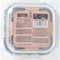 Hermetische Lunchtrommel Quttin Boho Transparant 750 ml (6 Stuks)