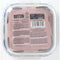 Hermetische Lunchtrommel Quttin Boho Transparant 1,1 L (6 Stuks)