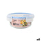 Hermetische Lunchtrommel Quttin Boho Transparant 650 ml (6 Stuks)
