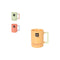 Theeglas en koffieglas La Mediterránea Love & Peace 90 ml (36 Stuks)