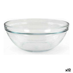 Saladekom Duralex Lys Transparant Kristal 2,4 L (12 Stuks)