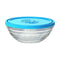 Ronde Lunchtrommel met Deksel Duralex FreshBox Blauw 310 ml (12 Stuks)