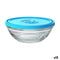 Ronde Lunchtrommel met Deksel Duralex FreshBox Blauw 500 ml (12 Stuks)