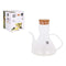 Flesje La Mediterránea Bell Transparant Siliconen Borosilicaatglas 500 ml (8 Stuks)