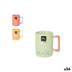 Theeglas en koffieglas La Mediterránea Love & Peace 180 ml (36 Stuks)
