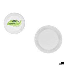 Bordenset Algon 23 cm 25 Onderdelen (18 Stuks)