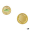 Bordenset Algon Gouden 20 cm 10 Onderdelen (18 Stuks)