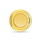 Bordenset Algon Gouden 18 cm 12 Onderdelen (18 Stuks)