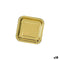 Bordenset Algon Gouden 26 cm 3 Onderdelen (18 Stuks)