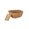 Veelzijdige mand Privilege Bruin vlechtwerk Vierkant 12 x 12 x 5 cm (36 Stuks)