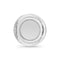 Bordenset Algon Zilverkleurig 18 cm 12 Onderdelen (18 Stuks)